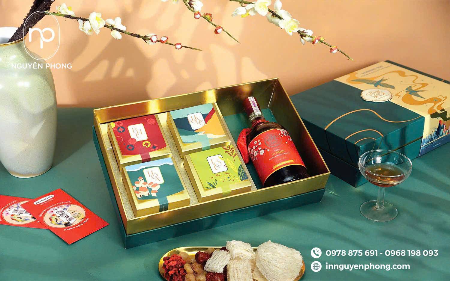 Hộp cao cấp làm nâng tầm giá trị món quà